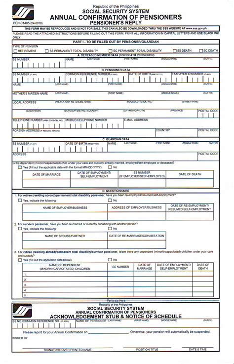 republic of the philippines social security system